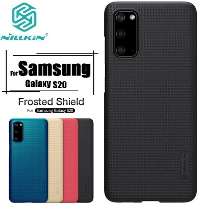 Picture of Nillkin ( Galaxy S20 / S20 5G ) Super Frosted Shield Matte cover case for Samsung Galaxy S20 / S20 5G (S20) Back Case  - Black