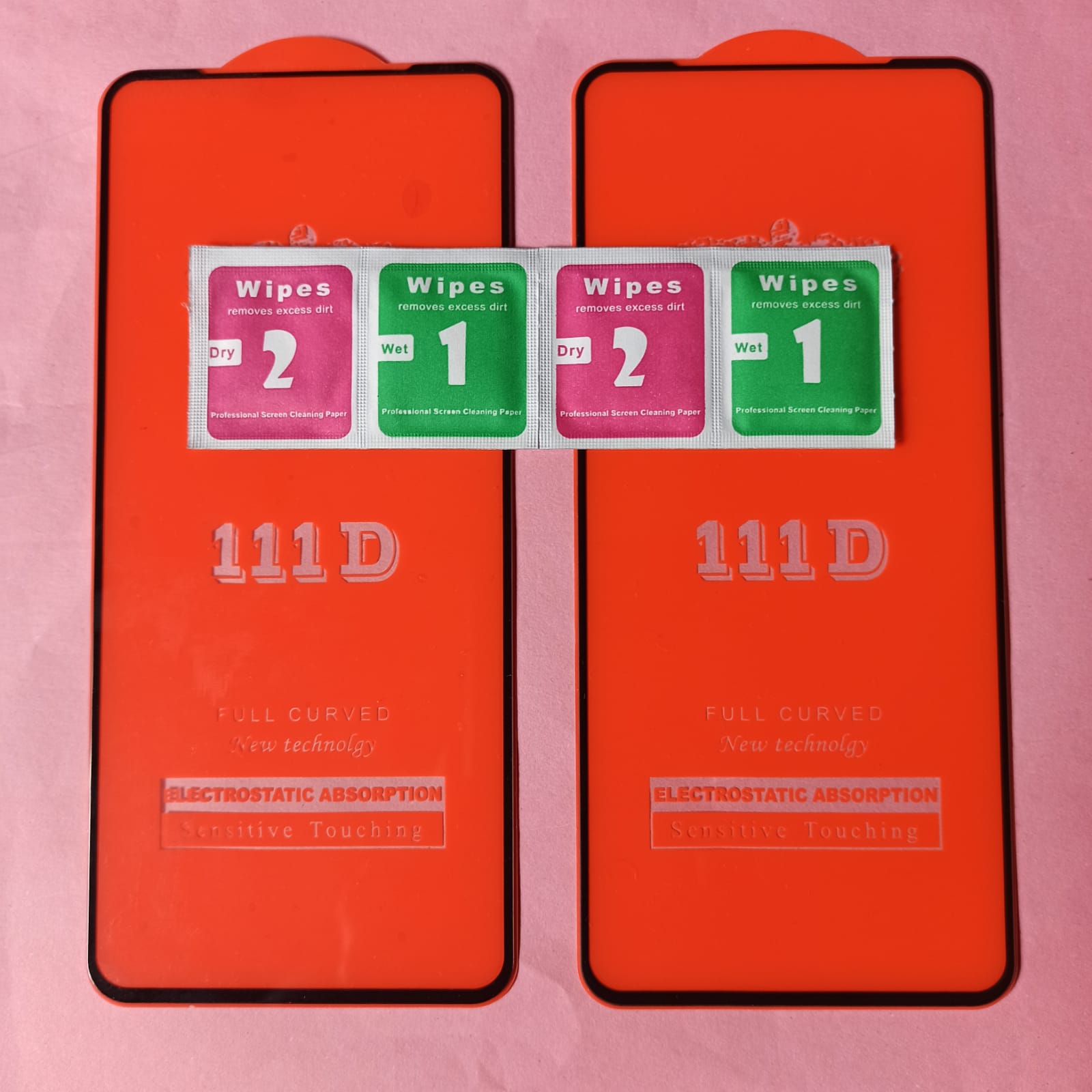 Picture of 2 Pcs Full Glue 11D/ 21D (6.67") Premium Tempered Glass Screen Protector For Redmi Note 9 Pro Max / Note 9 Pro / Note 9s / Poco M2 Pro - 2 Pcs