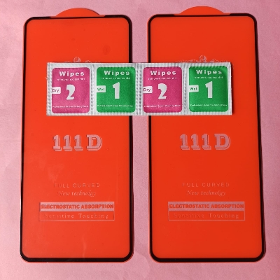 Picture of 2 Pcs Full Glue 11D/ 21D (6.67") Premium Tempered Glass Screen Protector For Redmi Note 9 Pro Max / Note 9 Pro / Note 9s / Poco M2 Pro - 2 Pcs
