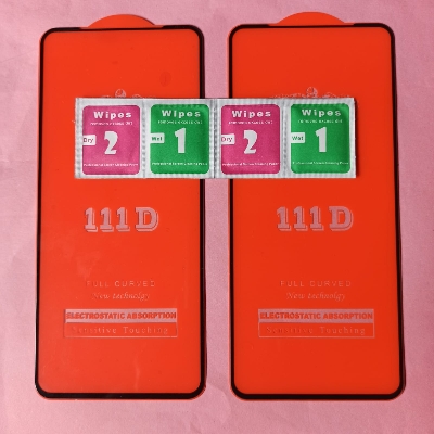 Picture of 2 Pcs Full Glue 11D/ 21D (6.67") Premium Tempered Glass Screen Protector For Redmi Note 9 Pro Max / Note 9 Pro / Note 9s / Poco M2 Pro - 2 Pcs