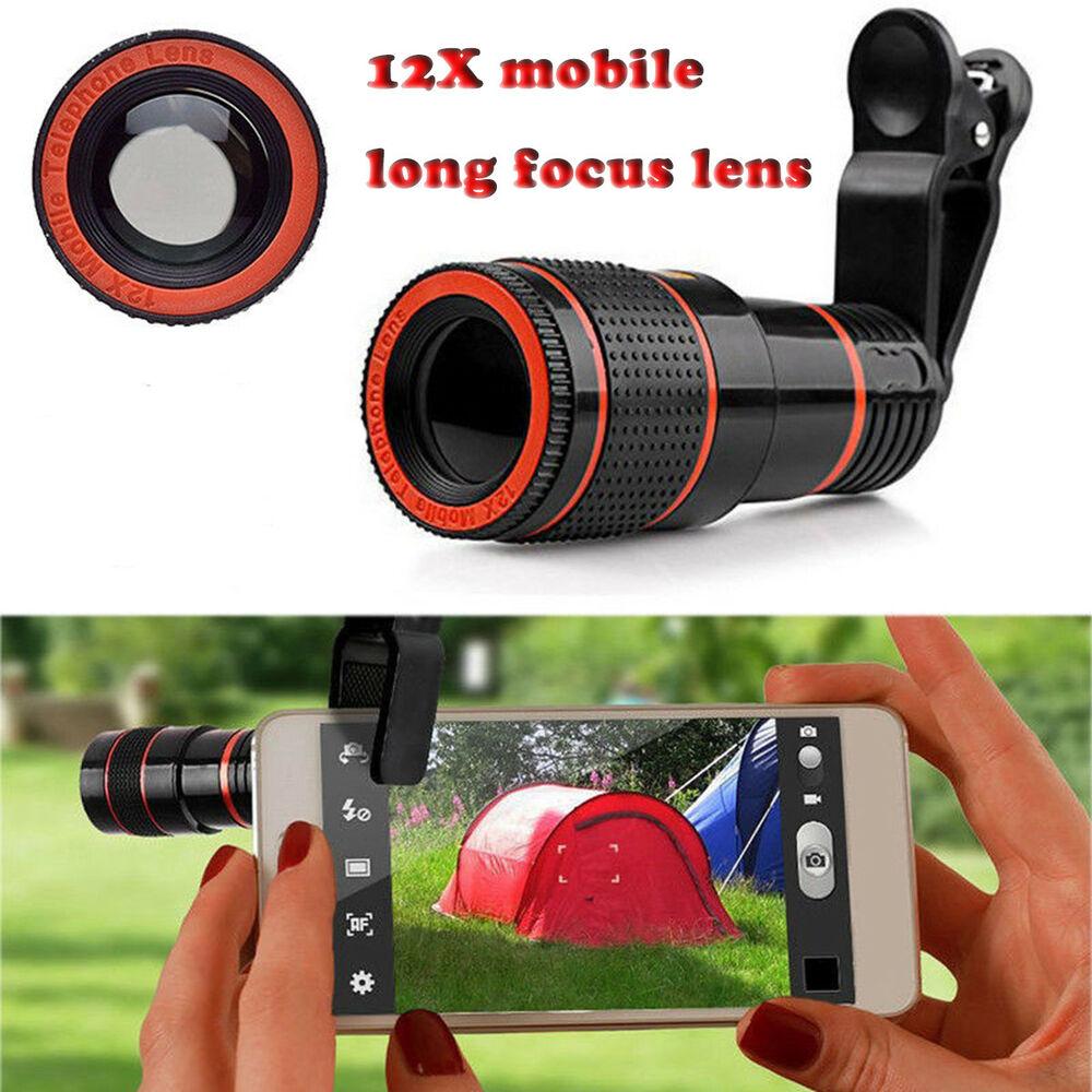 Picture of 12X Telescope Lens Mobile Phone Optical Zoom Telescope Lens