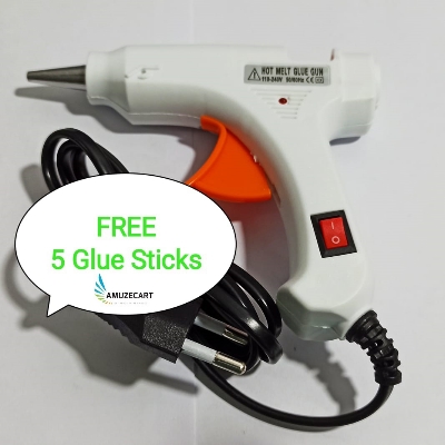 Picture of 20W Hot Melt Glue Gun With 5 Pcs Glue Sticks Free
