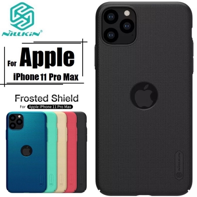 Picture of Nillkin ( iPhone 11 Pro Max ) Super Frosted Shield Hard Case / Nillkin Back Case / Nillkin Case / Nillkin Cover For Apple Iphone 11 Pro Max  - Black
