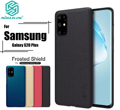 Picture of Nillkin (S20+ /S20+ 5G) Super Frosted Shield Matte cover case for { Samsung Galaxy S20 Plus (S20+ 5G)} Back Case Cover For Smartphone - Black