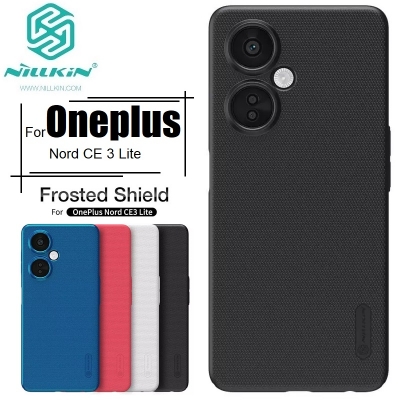 Picture of Nillkin (OnePlus Nord CE3 Lite ) Super Frosted Shield Matte cover case for OnePlus Nord CE3 Lite - Black