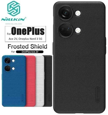 Picture of Nillkin ( OnePlus Nord 3 5G ) Super Frosted Shield Matte Back Cover Case for OnePlus Ace 2V and OnePlus Nord 3 5G - Black