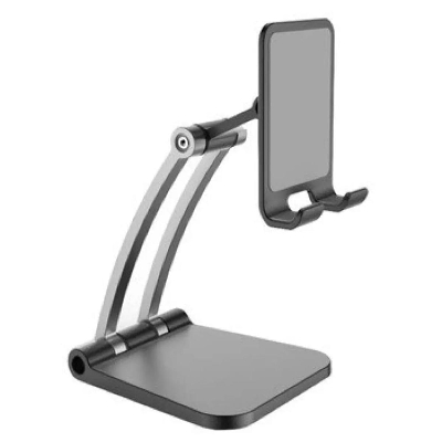 Picture of Metal Desktop Tablet Holder Table Cell Foldable Stand Support For Mobile Phone - Mobile Stand
