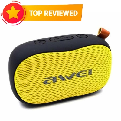 Picture of Awei Y900 - Wireless Bluetooth Speaker - Black and Yellow