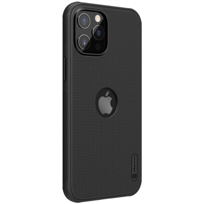 Picture of Nillkin (iPhone 12 Pro Max 6.7") Super Frosted Shield Pro Matte cover case for Apple iPhone 12 Pro Max 6.7" (with LOGO cutout) - Black