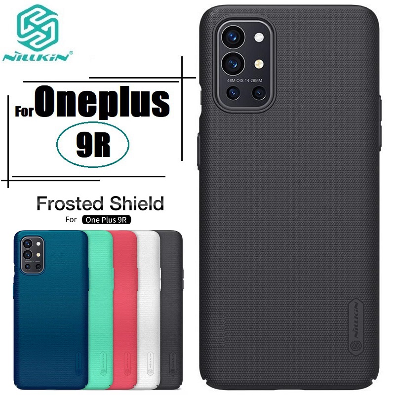 Picture of Nillkin ( OnePlus 9R ) Super Frosted Shield Matte cover case for Oneplus 9R- Black ( Back Case Cover for Smartphone )