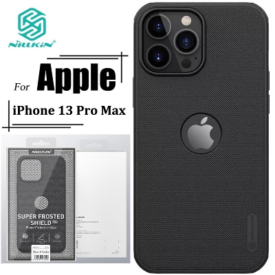 Picture of Nillkin (iPhone 13 Pro Max) Super Frosted Shield Pro Matte cover case for Apple iPhone 13 Pro Max (with LOGO cutout) - Black