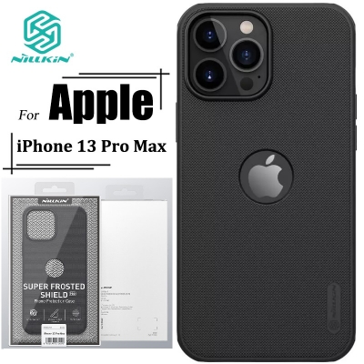Picture of Nillkin (iPhone 13 Pro Max) Super Frosted Shield Pro Matte cover case for Apple iPhone 13 Pro Max (with LOGO cutout) - Black