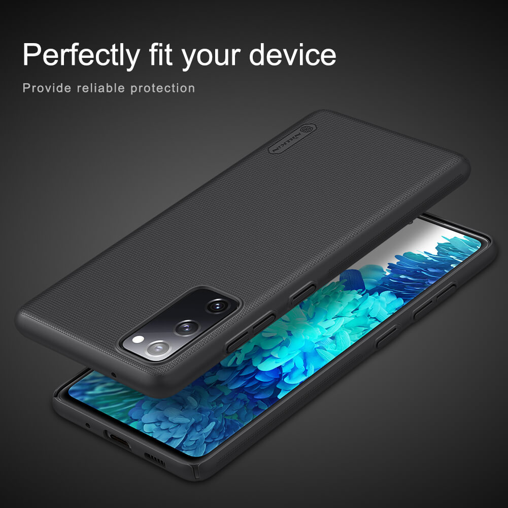 Picture of Nillkin (Galaxy S20 FE, 2020 / 2022) Super Frosted Shield Matte cover case for Samsung Galaxy S20 FE, 2022 / 2020 - Black