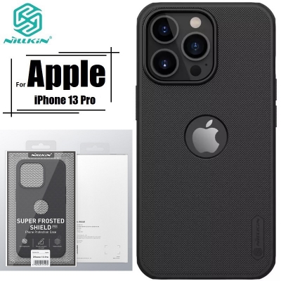 Picture of Nillkin ( Apple iPhone 13 Pro ) Hard PC + TPU Case for Apple iPhone 13 Pro Phone Cases Luxury Frosted PC + TPU Hard Protection Back Cover - Black