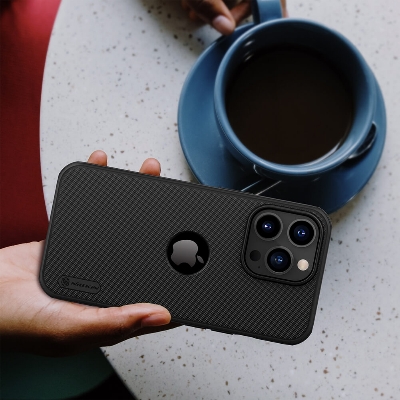 Picture of Nillkin ( Apple iPhone 13 Pro ) Hard PC + TPU Case for Apple iPhone 13 Pro Phone Cases Luxury Frosted PC + TPU Hard Protection Back Cover - Black