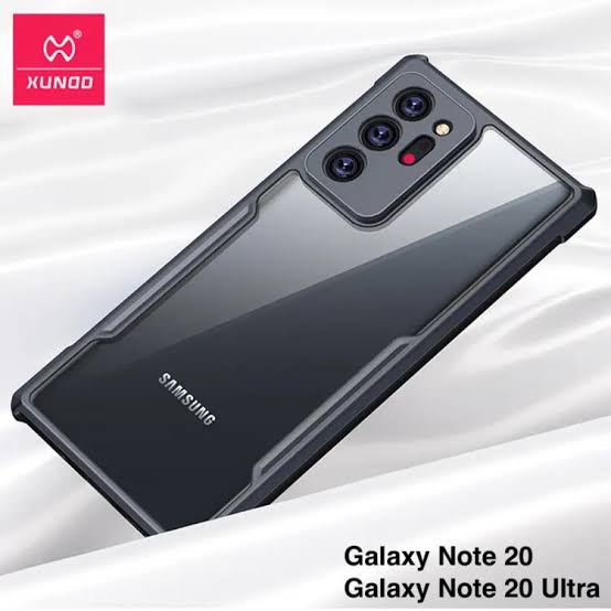 Picture of Samsung Note 20 Ultra XUNDD Case For Samsung Note 20 Ultra Case Protective Shockproof Cover For Samsung Galaxy Note 20 Ultra - Black