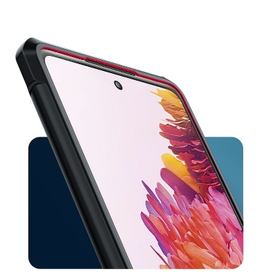 Picture of Xundd ( Galaxy S20 / S20 5G ) Shockproof Transparent Bumper Phone Cover For Samsung Galaxy S20 / S20 5G Cover Funda Back Case Cover For Smartphone Case - Black.