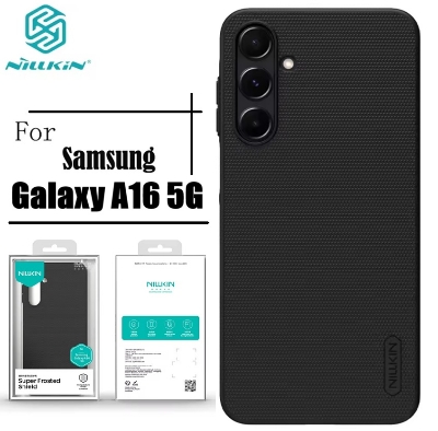 Picture of Nillkin ( Galaxy A16 5G ) Super Frosted Shield Matte cover case for Samsung Galaxy A16 5G Smartphone Back Case Cover - Black