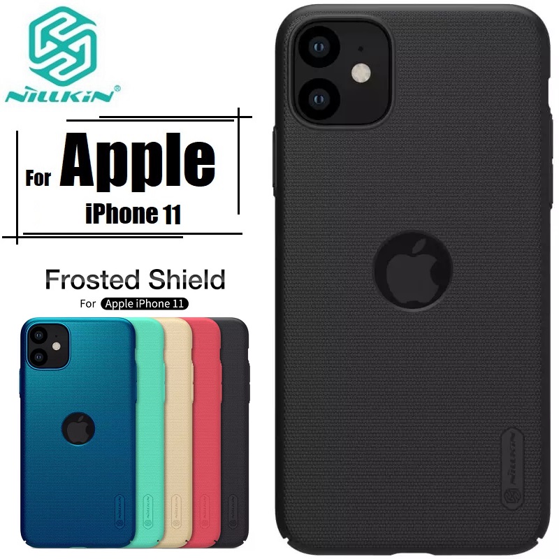 Picture of Nillkin ( iPhone 11 ) Super Frosted Shield Matte cover case for Apple iPhone 11 - Black - Nillkin Phone Back Cover