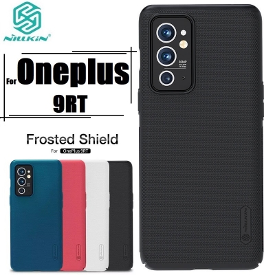 Picture of Nillkin ( Oneplus 9RT 5G ) Super Frosted Shield Matte cover case for Oneplus 9RT 5G Smartphone Back Cover Case  - Black Shockproof, Durable, Dust Proof, Environmental PC Material
