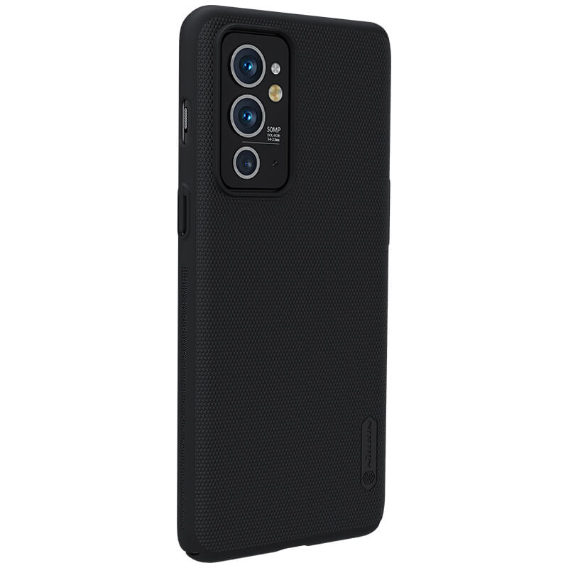 Picture of Nillkin ( Oneplus 9RT 5G ) Super Frosted Shield Matte cover case for Oneplus 9RT 5G Smartphone Back Cover Case  - Black Shockproof, Durable, Dust Proof, Environmental PC Material
