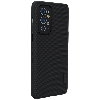 Picture of Nillkin ( Oneplus 9RT 5G ) Super Frosted Shield Matte cover case for Oneplus 9RT 5G Smartphone Back Cover Case  - Black Shockproof, Durable, Dust Proof, Environmental PC Material