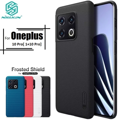 Picture of OnePlus 10 Pro Nillkin ( 1+10 Pro ) Super Frosted Shield Matte cover case for Oneplus 10 Pro Smartphone Back Cover Case - Black
