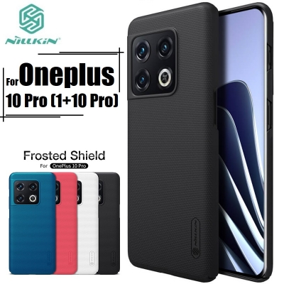 Picture of OnePlus 10 Pro Nillkin ( 1+10 Pro ) Super Frosted Shield Matte cover case for Oneplus 10 Pro Smartphone Back Cover Case - Black