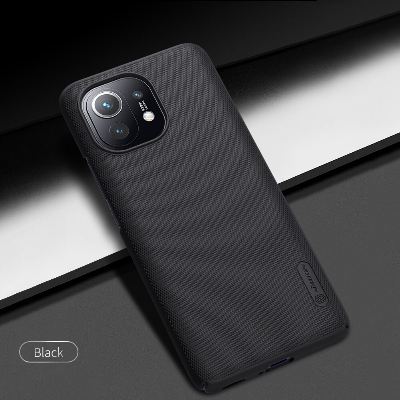 Picture of Nillkin (Mi 11) Super Frosted Shield Matte cover case for Xiaomi Mi11 Smartphone Back Cover Case - Black
