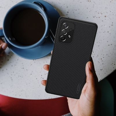 Picture of Samsung Galaxy A73 5G Phone Nillkin (Galaxy A73 5G) Hard PC TPU Case Luxury Frosted PC + TPU Hard Protection Back Cover