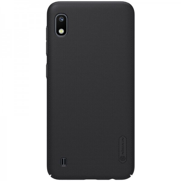 Picture of Nillkin Super Frosted Shield Case For Samsung Galaxy A10 Smart Phone Back Cover Case - Black