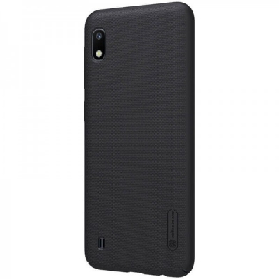 Picture of Nillkin Super Frosted Shield Case For Samsung Galaxy A10 Smart Phone Back Cover Case - Black