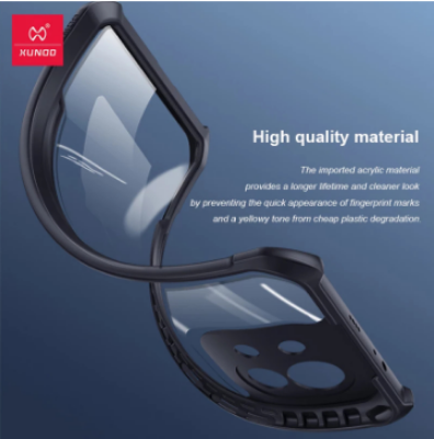 Picture of Xundd Beetle Series For Xiaomi Mi 11 Lite 4G / Mi 11 Lite 5G Series Flat Leather Shockproof Bumper Case - Phone - Camera