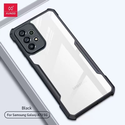 Picture of For Samsung Galaxy A73 5G, XUNDD (ORG) Case Airbag Shockproof Protective Transparent Back Cover Matte Acrylic TPU Case Beetle Series