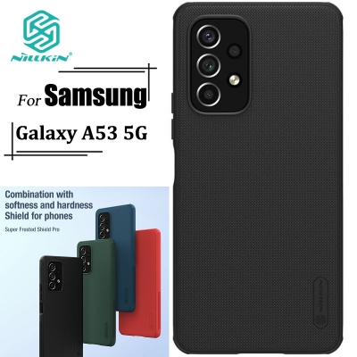 Picture of Nillkin (Galaxy A53 5G) Hard Pc + Tpu Case For Samsung Galaxy A53 5G Phone Cases Luxury Frosted Pc + Tpu Hard Protection Back Cover - Black