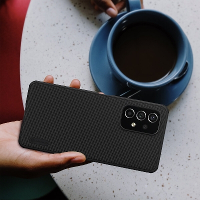 Picture of Nillkin (Galaxy A53 5G) Hard Pc + Tpu Case For Samsung Galaxy A53 5G Phone Cases Luxury Frosted Pc + Tpu Hard Protection Back Cover - Black