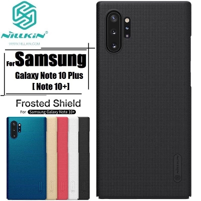 Picture of Nillkin ( Galaxy Note 10+ 5G ) Super Frosted Shield Matte cover case for Samsung Galaxy Note 10 Plus, Samsung Galaxy Note 10 Plus 5G - Black