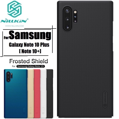 Picture of Nillkin ( Galaxy Note 10+ 5G ) Super Frosted Shield Matte cover case for Samsung Galaxy Note 10 Plus, Samsung Galaxy Note 10 Plus 5G - Black