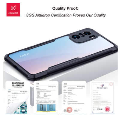 Picture of Xundd ( Redmi Note 10 / Note 10S ) Beetle Series For Xiaomi Redmi Note 10 / Xiaomi Redmi Note 10S Series Flat Leather Shockproof Bumper Case  - Black