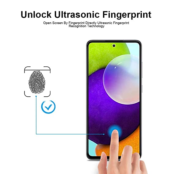 Picture of Samsung Galaxy A52 5G/ A52 4G/ A52S - Premium Quality Full Cover Glass HD Clear Tempered Glass Screen Protector...