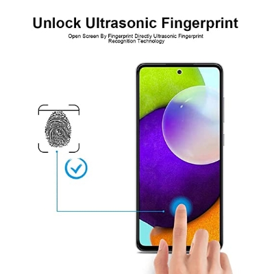 Picture of Samsung Galaxy A52 5G/ A52 4G/ A52S - Premium Quality Full Cover Glass HD Clear Tempered Glass Screen Protector...