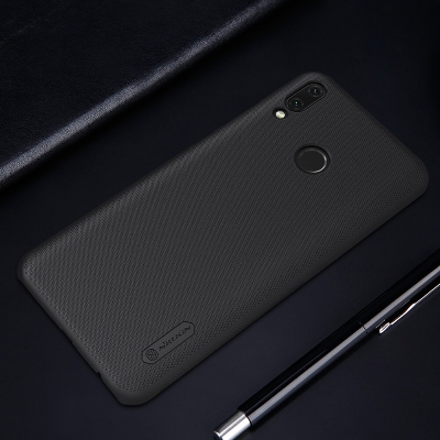 Picture of Nillkin { Huawei Y9 (2019) } Super Frosted Shield Matte cover case for Huawei Y9 (2019) Smart Phone Back Cover Case - Black