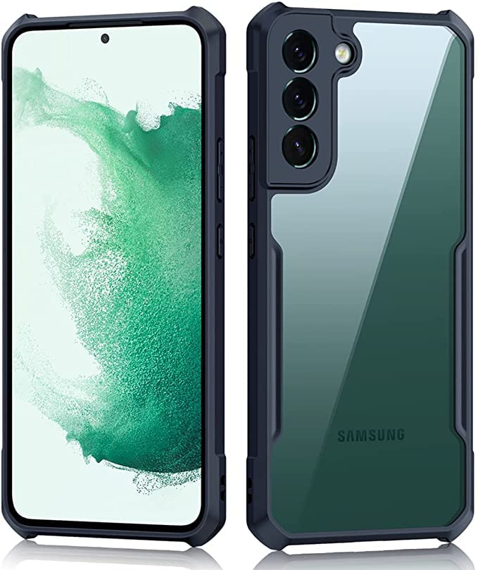 Picture of Xundd ( Galaxy S22+ ) Case For Samsung Galaxy S22 Plus Slim Clear Back with Shockproof Soft TPU Bumper Frame Cover Back Cover