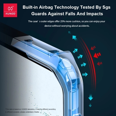 Picture of Samsung Galaxy S21 FE 5G Xundd Beetle Series For Samsung Galaxy S21 FE 5G Series Flat Leather Shockproof Bumper Case - Camera - Phone