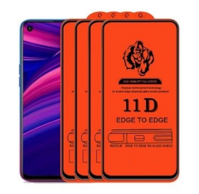 Picture of For Xiaomi Mi 11 Lite 5G ( 6.55" ) 21D 9H HD Clarity & Extreme Shatter and Scratch Protection Tempered Glass Screen Protector = 1 Pcs