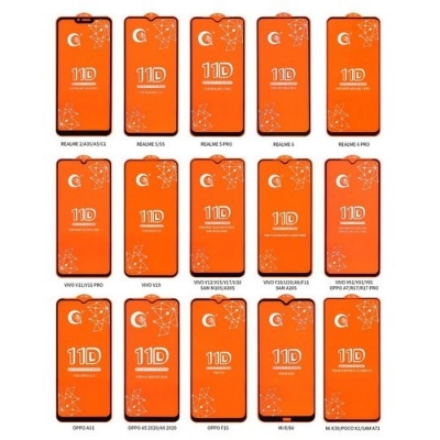 Picture of For Xiaomi Redmi Note 11 Pro 5G / Note 11 Pro+ ( 6.67" ) Full Glue Tempered Glass 11D/21D Full Glass Screen Protector - 1 Pcs