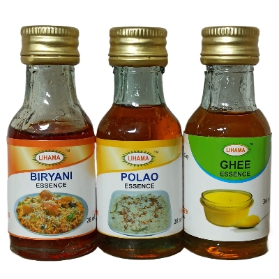 Picture of 3 Pcs Lihama Combo Flavor Set ( GHEE + BIRYANI + POLAO ) - 3 Pieces / 28ml