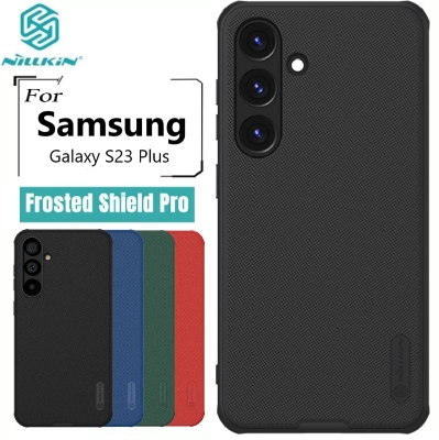 Picture of NILLKIN (Galaxy S23+) For Samsung Galaxy S23 Plus Case NILLKIN Super Frosted Shield Pro Matte Texture Hard PC and TPU Soft Bumper Back Case Premium Quality Anti-fingerprint Cover For Galaxy S23+ 5G