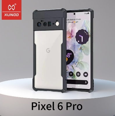 Picture of Xundd ( Pixel 6 Pro ) Protective Back Cover For Google Pixel 6 Pro Cases Shockproof Airbag Bumper Soft Back Transparent Shell Covers (Back Case Cover For Smartphone)