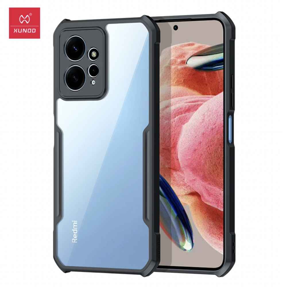 Picture of Xundd ( Redmi Note 12 4G ) Protective Cover For Xiaomi Redmi Note 12 4G Case Shockproof Airbag Bumper Soft Back Transparent Shell Covers